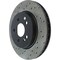 Centric Parts Sport Cross Drilled Brake Rotor, 128.35036R 128.35036R - alternate 2